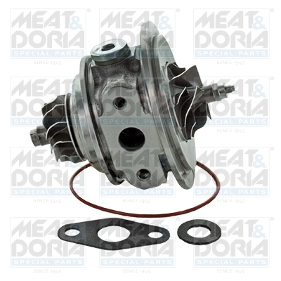 Core assembly, turbocharger